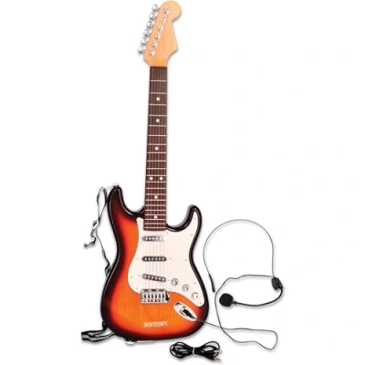 Bild av Bontempi 24 1310 Rock Elektronisk Gitarr, Flerfärgad