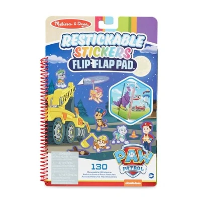 Bild av Melissa &amp; Doug PAW Patrol återställbara klistermärken flip flap Pad Ultimate Rescue