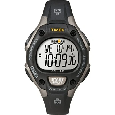 Bild av Timex löparklocka T5E961KZ, Vit/svart, En storlek, Ironman® 30 varv mitten