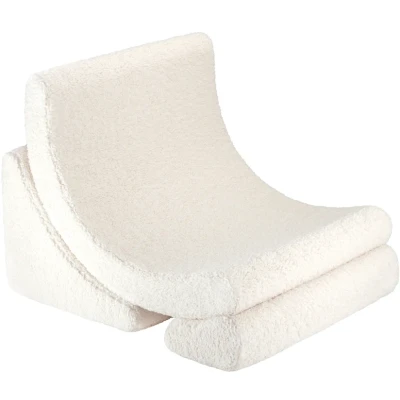 Bild av Wigiwama Måne Barnfåtölj, Cream White