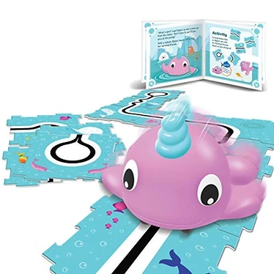 Bild av Learning Resources Coding Critters Go Pets Dipper Den Narwhal STEM Leksak 14 Stycken Uppsättning