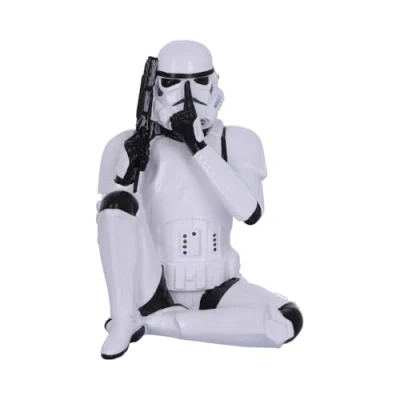 Bild av Nemesis Now B4894P9 original Stormtrooper Three Wise Sci Fi Speak No Evil, flerfärgad, 10 cm
