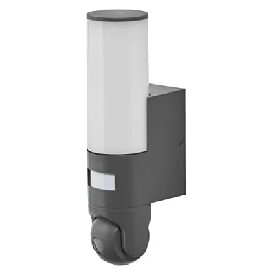 Bild av LEDVANCE Smart trädgårdsarmatur LED: för vägg, SMART+ WALL CAMERA CONTROL / 16 W, 220...240 V, Varmvit, 3000 K, material: plast, IP44, Förpackning med 1 st.
