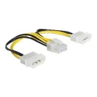 Bild av DeLOCK power cable 8 PIN EPS12V to 4 internal 15 cm