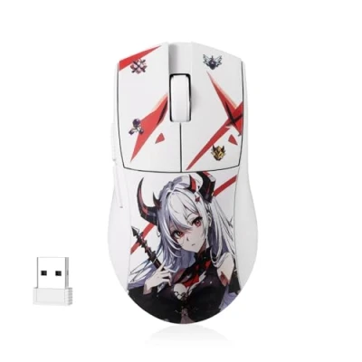 Bild av Redragon M916AK PRO 3 läge trådlös spelmus, 49G ultralätt 26K DPI spelmus med ergonomiskt handtag, helt programmerbara knappar, programvara stöder gör det själv tangentkombinationer och