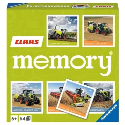 Bild av Ravensburger CLAAS memory® 20882 spelklassikern för alla jordbruksfans, minnesspel 2 8 spelare från 6 år