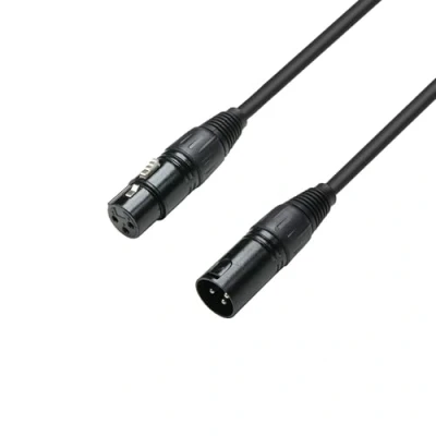 Bild av Adam Hall 3 Star Series DMX kabel (XLR hane till XLR hona, 15 m)