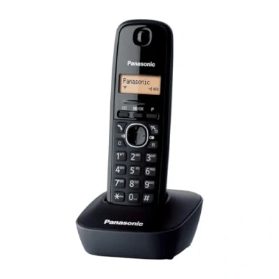 Bild av Panasonic KX TG1611 telefoner (DECT, vägg, svart, LCD, AAA, 49 x 30 159 mm)