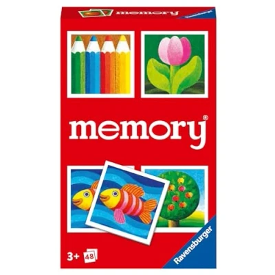 Bild av Ravensburger Memory® Barnväska, Skolmaterial, Brädspel, Memory spel, Barnspel 3 år, spel för barn Pedagogiskt