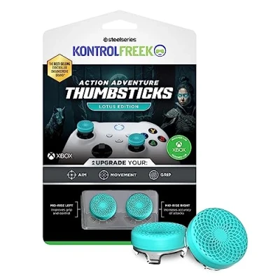 Bild av KontrolFreek Action Lotus Kit Teal Thumbstick Cover Microsoft Xbox Series S