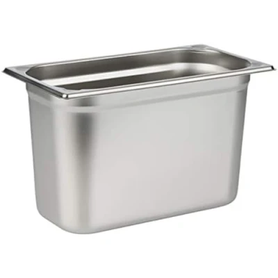 Bild av APS 81308 GN 1/3 behållare, rostfritt stål Gastronormbehållare, mått 175 x 325 mm/höjd 200 mm/volym 7,0 liter