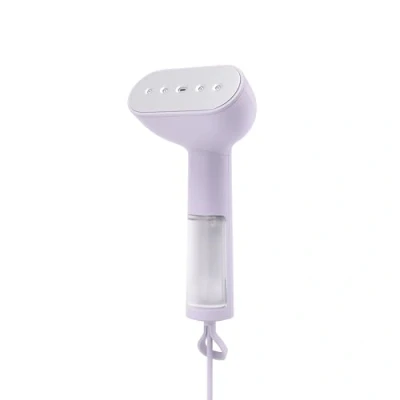 Bild av Steamery Handhållen Steamer Cirrus X, 1200W, Europlug, Munstycke I Rostfritt Stål, Värms Upp På 20 Sekunder, Resevänlig Handsteamer För Kläder Och Hemtextilier, Lila