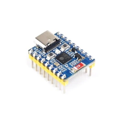 Bild av ESP32 C6 Microstyrenhet WiFi 6 Mini utvecklingstavla med förlöst huvud C6FH4 moduler 32 bitars RISC V processor, Bluetooth 5 nät, kompatibel ESP IDF, Arduino