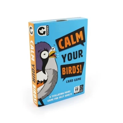 Bild av Ginger Fox Calm Your Birds Silly kortspel Laugh Out Loud Vuxen Kul med Vänner på Party Games Night Matchande par lek för vuxna baserat roliga naturnamn 3+ spelare, ålder 16+ år