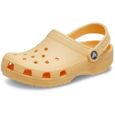 Bild av Crocs Classic Clog T unisex barn Träskor, Gyllene timme, 25/26 EU