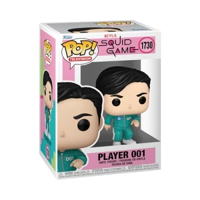 Bild av Funko POP! TV: Squid Game S3 Player 001 bläckfiskspelet samlarfigur i vinyl presentidé officiell merchandising leksaker för barn och vuxna TV fans