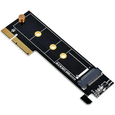 Bild av SilverStone ECM25, M.2 NVMe SSD till PCIe x4 adapterkort, CLKREQ, 2230, 2242, 2260, 2280, SST ECM25