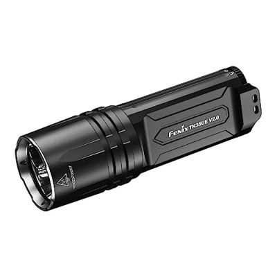 Bild av fenix TK35 UE V2.0, ultraljus kompakt söklampa 5 000 lumen 400 m 85 timmar max 18650 batteridriven kroppsklämma omedelbar stroboskop IP68, svart