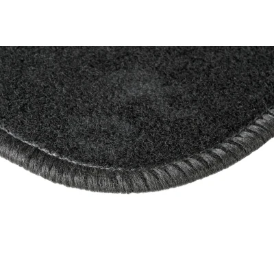 Bild av WALSER 14705 Ensemble de tapis sol Textile avant et arrière 4 noir Adaptation universelle 67.5 x 43.5, 29.5 32 43.5