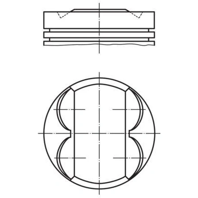 Bild av Kolv MAHLE ORIGINAL 081 PI 00106 000
