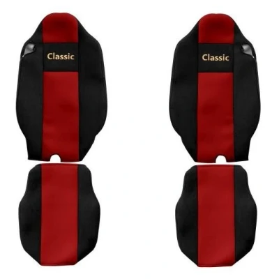 Bild av F CORE ContiClassic PS30 RED Couverture de siège Rouge À motifs Textile avant