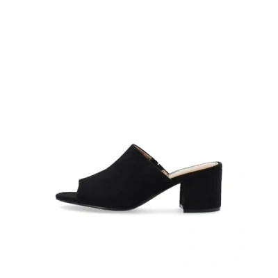 Bild av Bianco Biacate MULE Slipins med hög sula, Storlek: 38, Black
