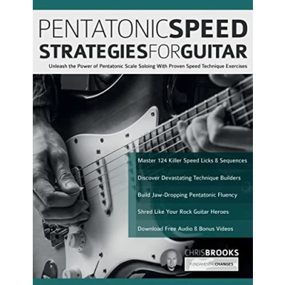 Bild av Pentatonic Speed Strategies for Guitar: Unleash the Power of Scale Soloing With Proven Technique Exercises