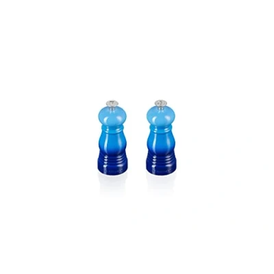 Bild av Le Creuset Mini Salt and Pepper Set Azure 12 cm