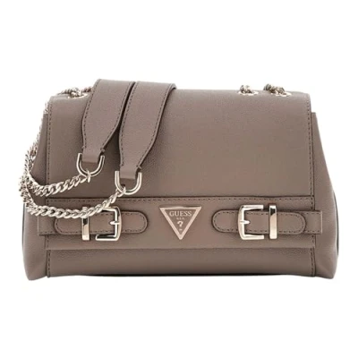 Bild av Guess ECO Xbody FLAP Axelremsväska, Storlek: One Size, Dark taupe