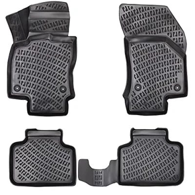 Bild av Elmasline Design 3D gummimattor set för Dacia SANDERO (I) 20082012 Extra hög 5 cm kant