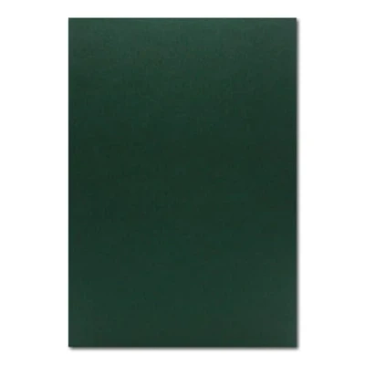 Bild av 50 DIN A4 pappersark planoark tallgrön (grön) 225 g/m² 21 x 29,7 cm lerpapper fotokartong pysselpapper tonkartong färger glad