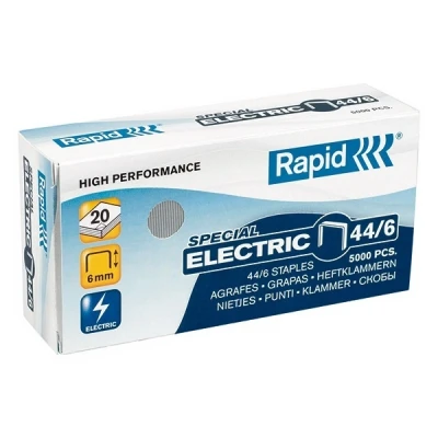 Bild av Rapid 24868100 häftklamrar 44/6 mm stark, förzinkad, 5 000 stycken