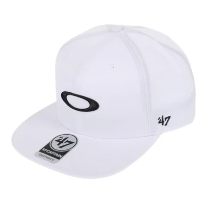Bild av Oakley Vit Snapback Keps B1b Ellipse Hat White @ Hatstore