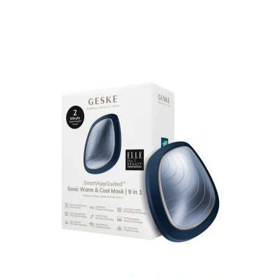 Bild av Geske Sonic WARM COOL MASK 9 IN 1 Electronic Tools SMARTAPPGUIDED Ansiktsvård tillbehör, Storlek: One Size, Midnight