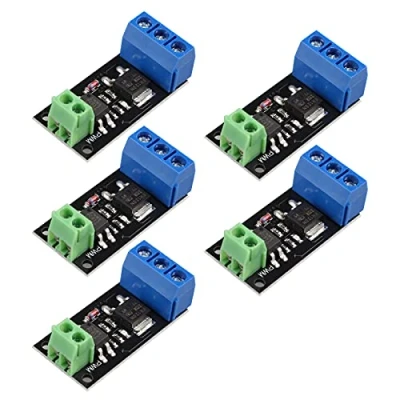 Bild av HALJIA 5 st FR120N MOS modul MOSFET styrmodul fäldeffekt MODUL, MOSFET/MOS rör FET ersättningsrelä 100 V 9,4 A
