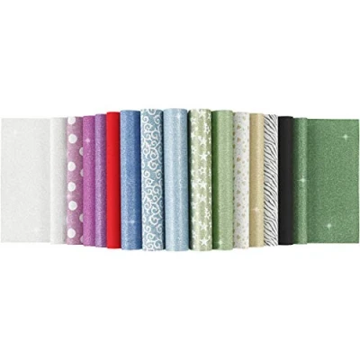 Bild av Creativ Company Glitter Paper Block A4 150gr 30 Sheets