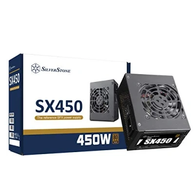 Bild av SilverStone SilvStone SST SX450 B 450W SFX Strömförsörjning 450 Watt 80 mm ATX Plus Bronze certificate