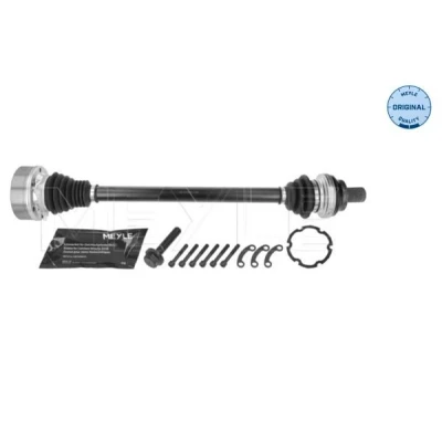 Bild av MEYLE 100 498 0730 Drivaxel Bakaxel höger 631mm 29mm VOLKSWAGEN: Passat B6 Variant, B7 Alltrack, SKODA: Octavia 2 Combi
