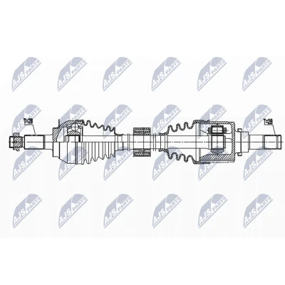 Bild av Drivaxel suzuki sx4 s cross (jy), framaxel vänster, cross, 4410261M20, 4410261M21, 4411861MC0, 4411961MC0