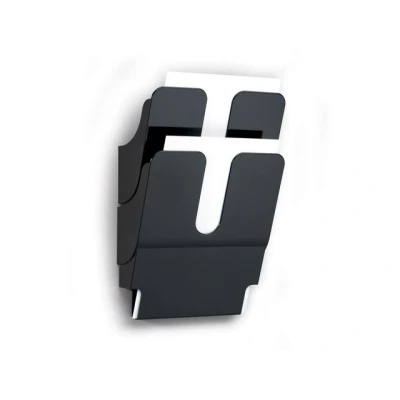 Bild av Durable Blankettfack Flexiplus väggmonterat, 2 fack, 23 mm, A4, 360 x 250 100 svart