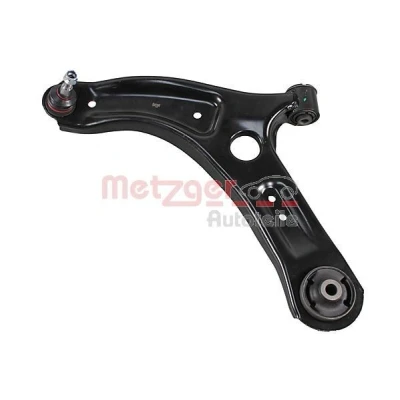 Bild av METZGER 58109701 Bras de suspension avec rotule suspension, support en caoutchouc Essieu avant gauche barre oscillant transversal