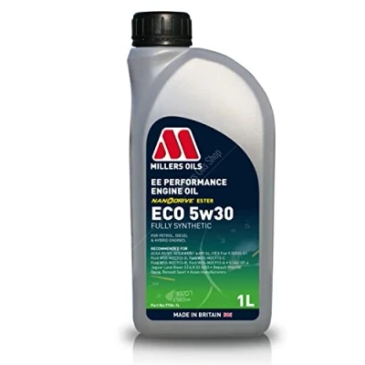 Bild av Millers Oils Ee Performance ECO 5W 30 1l Motorolja 7706 1 VOLVO: V70 3, XC60 I, V60 FORD: Transit Connect Mk1 Skåpbil, Focus 2 Kombi