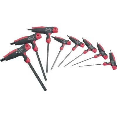 Bild av VIGOR V1409 Kit de tournevis 8 héxagonal intérieur Module d&#039;outil (mousse calage PU) Garniture en mousse souple