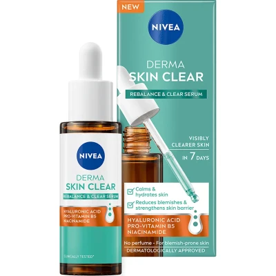 Bild av NIVEA Serum Derma Skin Clear Rebalance &amp; 30 ml