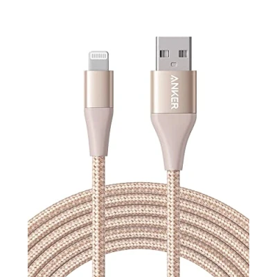 Bild av Anker 551 USB A till Lightning laddningskabel (3 m), MFi certifierad iPhone kabel, lämplig för 16/15/14/13/13 Pro Max med mera