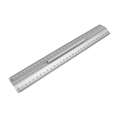Bild av Wedo 0525235 Aluminium Linjal, 30 cm