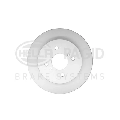 Bild av HELLA PRO 8DD 355 122 521 Disque de frein 258 9,2 04/06 100 plein revêtu sans boulon fix roue, moyeu roue SUZUKI: Ignis 2, I