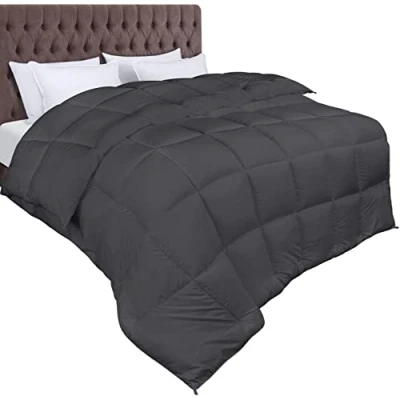 Bild av Utopia Bedding täcke 200 x 220 cm all säsong quiltat andningsbart supermjukt mysigt (Grå, cm)