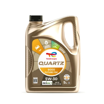 Bild av Total Quartz 9000 Future FGC 5W 30 5I Huile moteur 2209056 TOYOTA: Camry VIII Berline, Yaris III 3/5 portes, RAV4 IV SUV