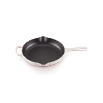Bild av Le Creuset Skillet Signature Shell Pink ø 23 cm enamelled non stick coating